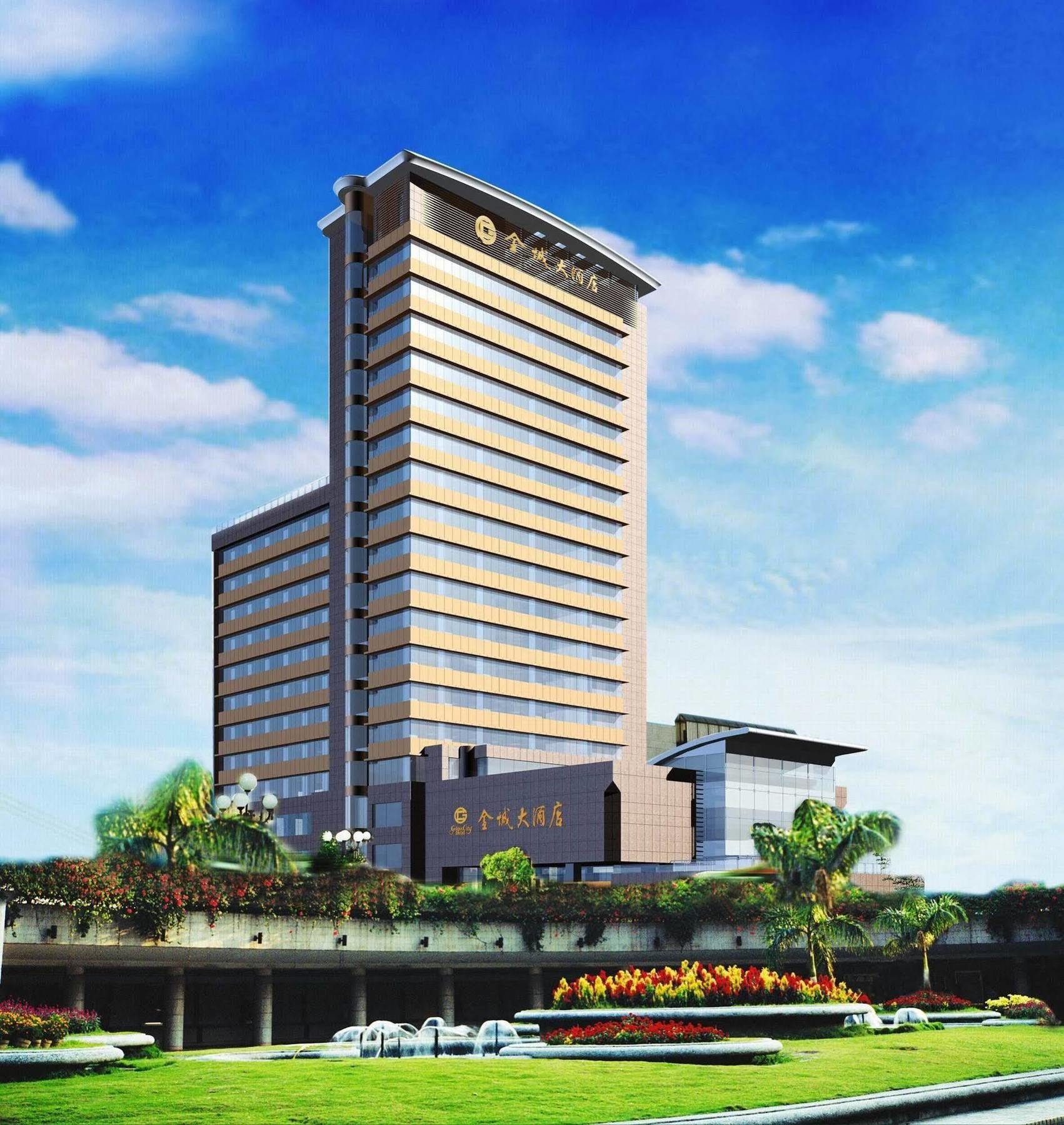 Golden City Hotel Foshan Exterior foto